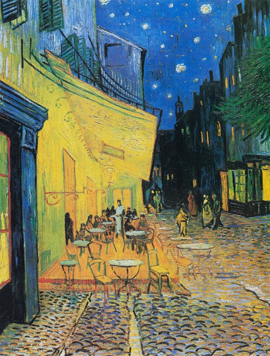 Café Terrace at Night by Vincent Van Gogh